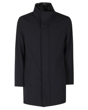 Montecore Lightweight Technical Fabric Down Coat - Blue