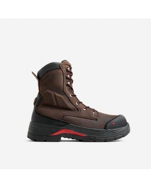 Red Wing King Toe Waterproof Safety Boots - Brown