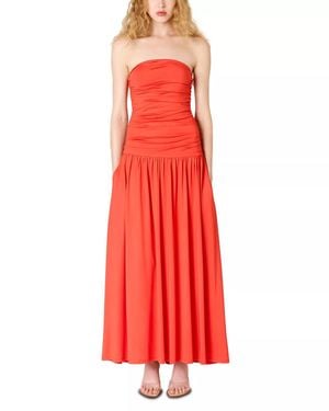 Nia Santal Dress - Red
