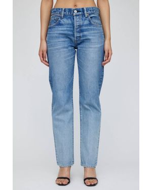 Moussy Sahlen Straight Jean - Blue