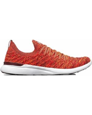 Athletic Propulsion Labs Techloom Wave Athletic Sneakers - Red