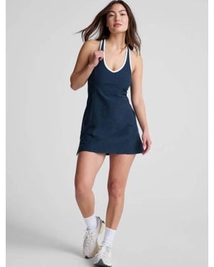 Beyond Yoga Spacedye Starting Line Mini Dress - Blue