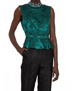 Saloni Fleur-B Top - Green