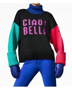 Goldbergh Siena Chunky Knit Sweater - Blue