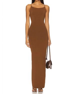 ALL THE WAYS Anya Maxi Dress - Brown