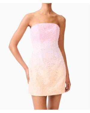 Elliatt Lumira Strapless Mini Dress - Pink