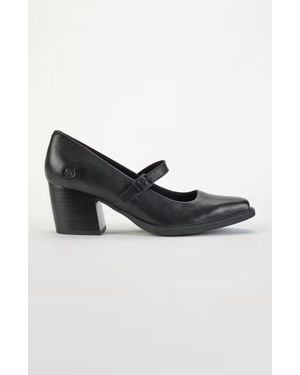 Born Adelphi Mary Jane Style Shoes - Black