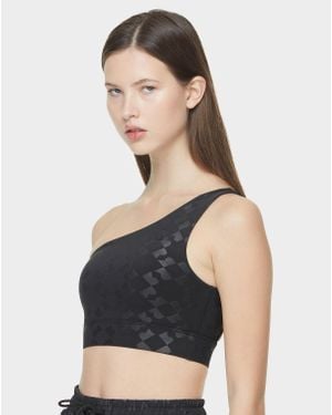 Rudsak Sanaka One Shoulder Sports Bra - Blue
