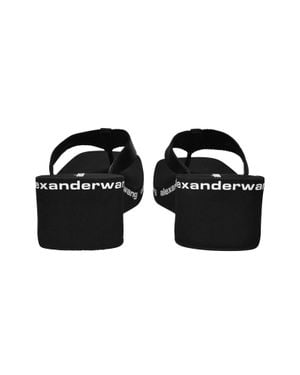 Alexander Wang Aw Wedge 70 Sandals - Black