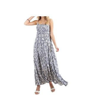 Kori Patterned Maxi Dress - Natural