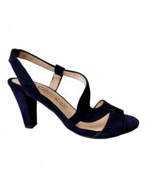 Eric Michael Scarlet Sandals - Blue