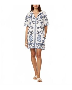 Cleobella Sandy Mini Dress - Blue