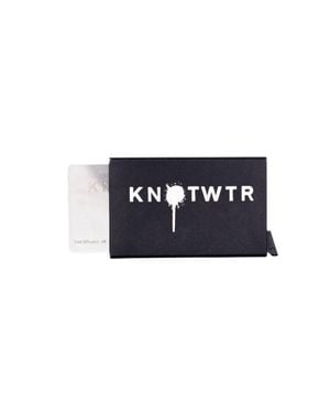 KnotWtr Logo Card Holder - Blue