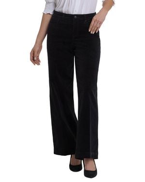 NYDJ Teresa Wide Leg Jean - Black