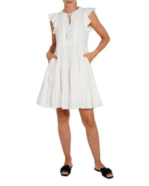 Love Token Bambi Short Dress - White