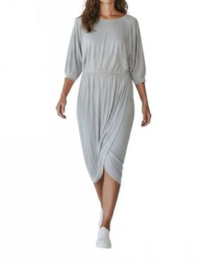 Elan Heather Dress - Gray