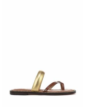 Sam Edelman Tillie Strappy Slide Sandals - Green