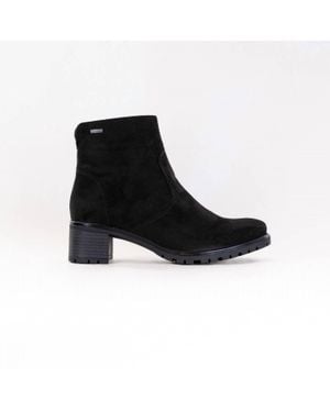 Ara Zip Ankle Boot - Black