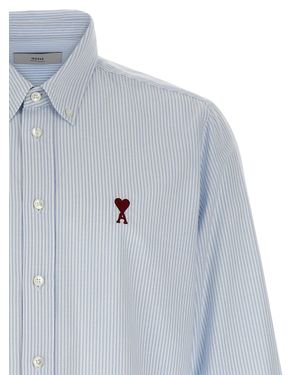 Ami Paris Cotton Blouse - Blue