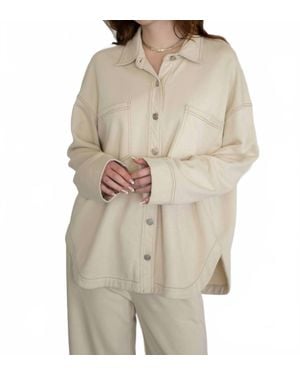 Things Between Lany Button Down Shirt - Natural