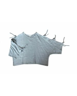 GRADE & GATHER Casual Crewneck Top - Blue