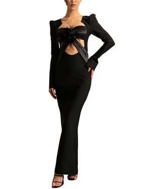 CAMILA BLANCO Maxi Dress - Black