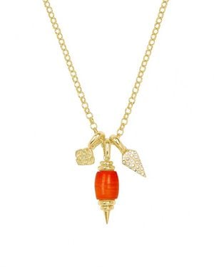Kendra Scott Demi Charm Necklace - Metallic