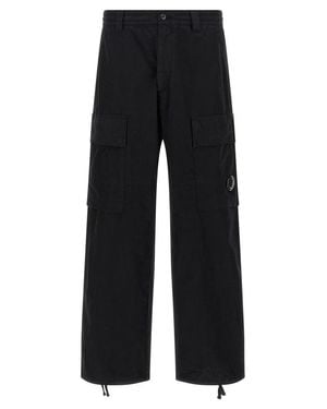 C.P. Company Cargo Microreps' Pants - Black
