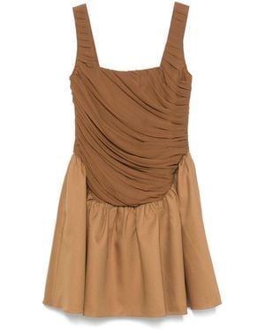 Abadia Kaya Dress - Brown