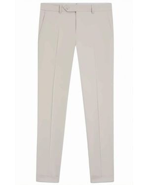 BOSS Genius Tu Buttoned Pants - White