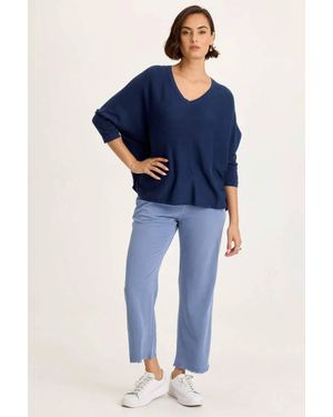XCVI Zia Lightweight Sweater Knit - Blue