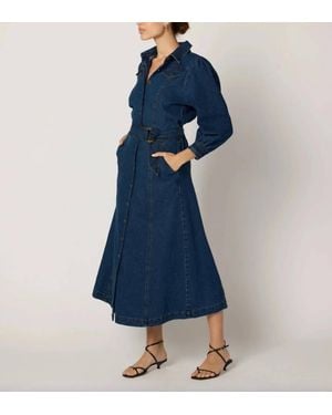 Cleobella Naya Midi Dress - Blue
