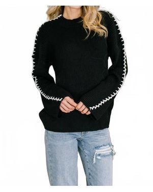 Haptics Take A Chance Sweater - Black