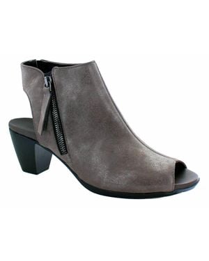 Munro Nakita Peep Toe Bootie - Black