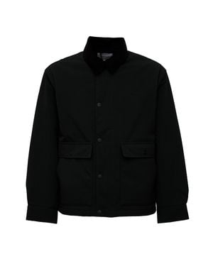 Carhartt Quentin Water-Repellent Nylon Canvas Jacket - Black
