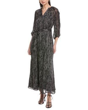 Vince Camuto V-Neck Maxi Dress - Black