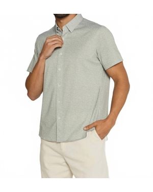 7 Diamonds Eden Short Sleeve Shirt - Gray