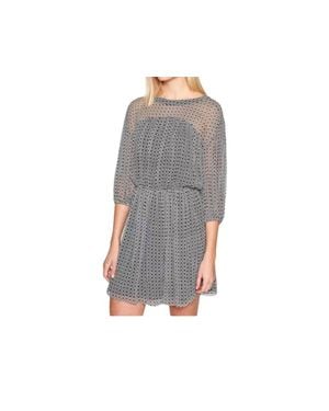 Joie Andora Caviar Mini Dress - Gray