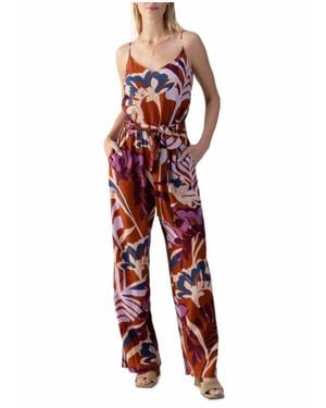 Sanctuary All Day Jumpsuit - Red