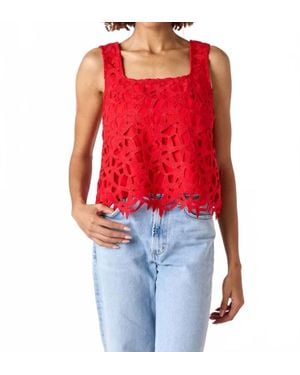 CROSBY BY MOLLIE BURCH Dutton Tank - Red