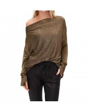 Six Fifty Anywhere Sparkle Top - Brown