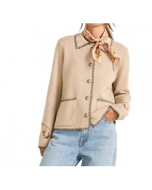 Pendleton Western Souvenir Cardigan - Natural