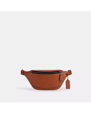 COACH Warren Mini Belt Bag - Brown