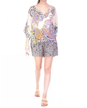 Johnny Was Tempest Short - Multicolor