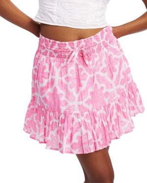 Roberta Roller Rabbit Monaco Pool Peyton Skirt - Pink