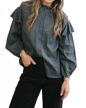 GRADE & GATHER Cadence Top - Black