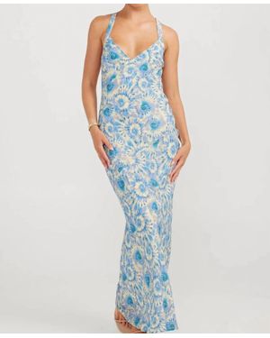 Charlie Holiday Rylee Maxi Dress - Blue