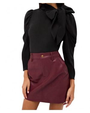 Marie Oliver Gabriella Blouse - Purple