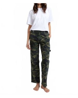 ASKK NY Carpenter Relaxed Straight Leg Jeans - Black