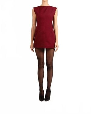 Parentesi Ellie Mini Dress - Red